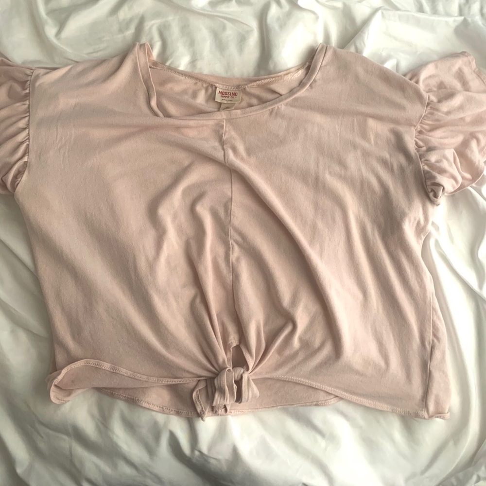 pink blouse